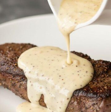 Bella’s creamy steak sauce